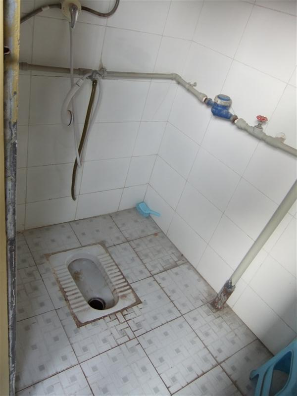My chinese toilet/shower
