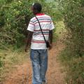 Eric on a village walk
