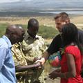 Military men gave their lives to Christ during our safari trip:)