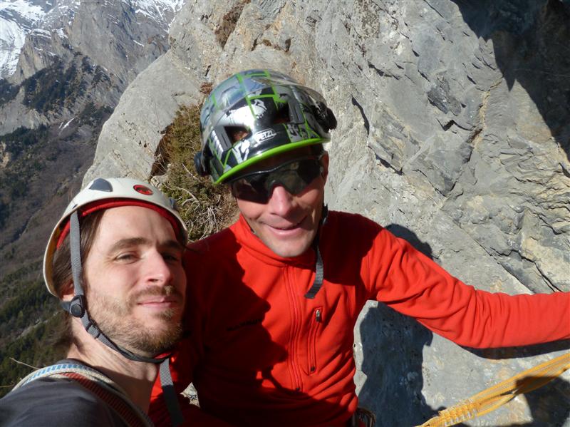 in Leysin le Sphinx de la tour d'Aï,