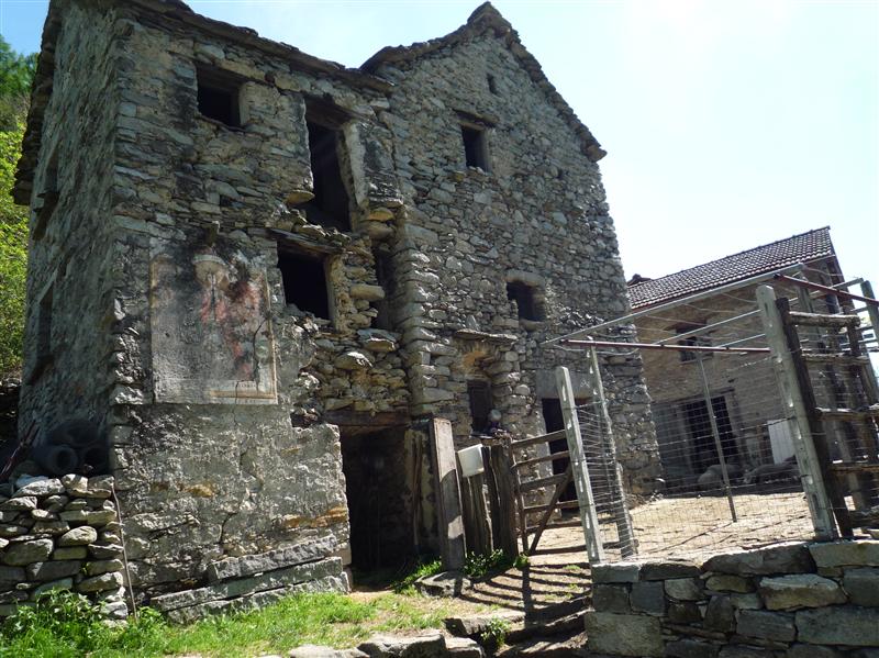 old stone house