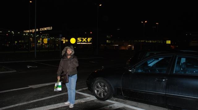 arriving at Schonefeld Airport from Cologne