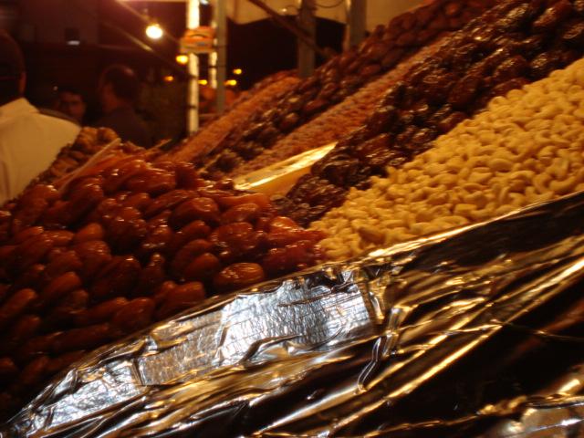 Dates and nuts at the Jema el fNA
