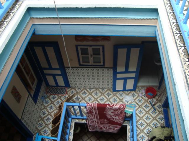 Our tiny riad in Essouria 50dh per night which is about 7 dollars
