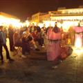 Jema el Fna men dressed up like women dancing.....I got in trouble for taking this pic