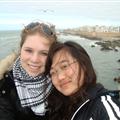 Jihyan and I overlooking my favorite view