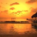 Sunset at the Villa Coralina