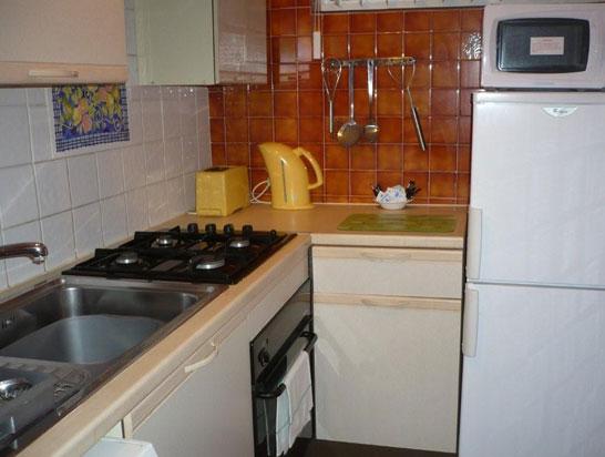 Fully equipped modern kitchen
