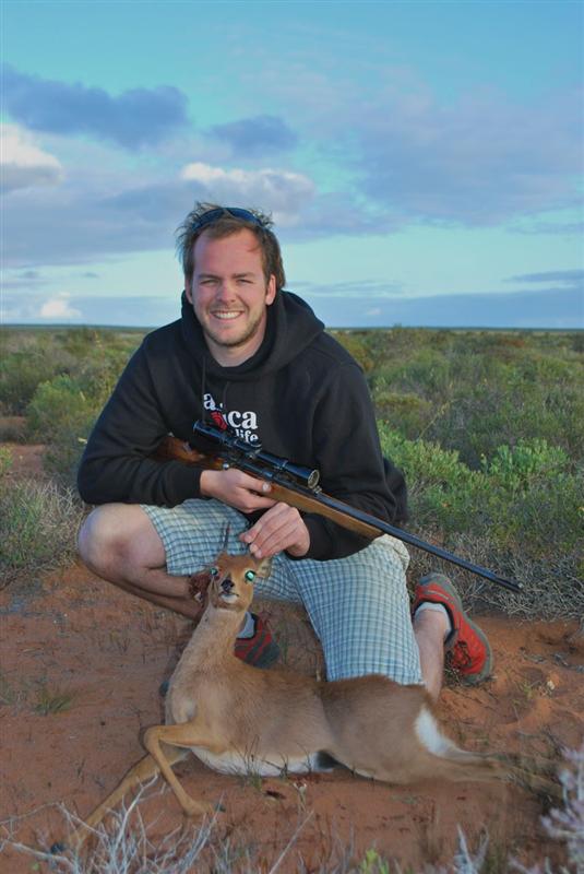 First buck - Northern Cape, South Africa